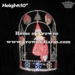 Wholesale Custom Christmas Clown Pageant Snowflake Crowns