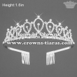 All Clear Crystal Rhinestone Princess Crowns
