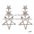 Crystal Diamond Fashion Star Earrings