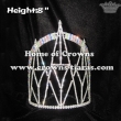 8inch Bridge Shaped Crystal Crowns