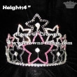 4inch Height Star Shaped Crystal Pageant Crowns