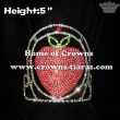 Rhinestone Strawberry Pageant Crowns