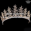 Silver Alloy Crystal Wedding Tiaras