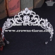 Heart Shaped Crystal Pageant Queen Tiaras