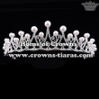 Crystal Pearl Wedding Bridal Tiaras