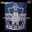 7inch Snowman Crystal Crowns