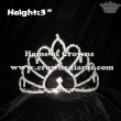 3inch Heart Rhinestone Crowns