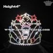 Custom Crystal Olympics Flame Pageant Crowns