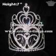 7inch Heart Shaped Queen Pageant Crowns