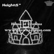 5in Crystal Alice Castle Rhinestone Crowns