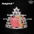 5in Height Apple Crystal Crowns