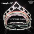 5in Heigth Rainbow Pageant Crystal Crowns