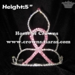 5inch Pink Ribbon Crowns Pageant Crowns