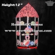 12in Big Tall Custom Circus Clown Pageant Crowns