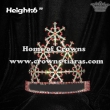 6in Height Crystal Snowflake Pageant Crowns