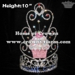 10in Height Crystal Rhinestone Cupcake Crowns