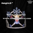Crystal Princess Cheerleader Crowns With Snowflakes
