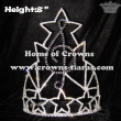 Music Note Crystal Rhinestone Pageant Crowns