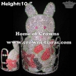 Teddy Bear With Snowflake Winter Christmas Pageant Crowns