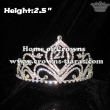 Small Mini Crystal Pageant Crowns With Number 21