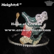 Crystal Rhinestone Alligator Pageant Crowns