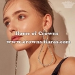 Alloy Crystal Rhinestone Princess Earrings