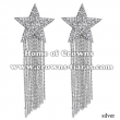 Alloy Crystal Star Shaped Party Earrings