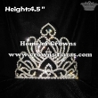 4.5in Height Crystal Stock Crowns Princess Crowns