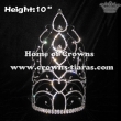 10inch Heart Crystal Pageant Crowns