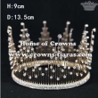 Full Round Crystal Wedding Crowns With Diamonds