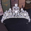 Unique Alloy Diamond Wedding Tiaras With Handmade Crystal