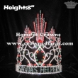 Custom Crystal Santa Helper Christmas Crowns With Red Diamonds