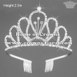 Classic Silver Crystal Pageant Queen Tiaras