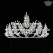 Crystal Bridal Wedding Tiaras In Leaves Shaped