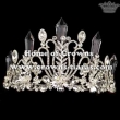 Unique Crystal Flower Tiaras With Large Diamonds