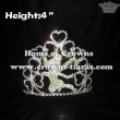 Crystal Fairy Pageant Crowns With Green Diamonds