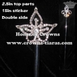 Queen Crystal Pageant Scepters