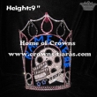Wholesale Custom Rhinestone Hollywood Star Pageant Crowns