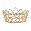 Large Rhinestone Full Round Pageant Queen Crowns