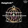 Pumpkin Halloween Crowns with God Crystal Rhinestone