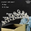 Crystal Wedding Tiaras With Pearls