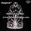 8in Height Wholesale Crystal Rhinestone Mask Crowns