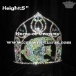5inch Fish Crystal Rhinestone Pageant Crowns