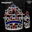 Red White Blue Star Crystal Crowns--4th Of July