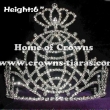 Peace Earth Crystal Rhinestone Crowns
