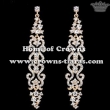 High Quality Crystal Wedding Queen Earrings