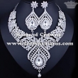 Fashion Alloy Crystal Party Princess Necklace Set