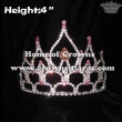 4inch Hot Selling Rhinestone Pageant Crowns
