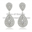 Wholesale Crystal Rhinestone Party Queen Earrings