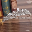 Luxury Crystal Wedding Party Tiaras With Zircon Diamonds